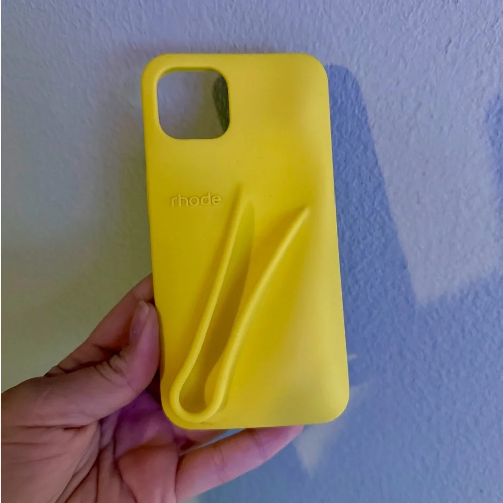 RHODE Vibrant Yellow Phone Case - Picture 1 of 3